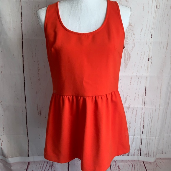 Trina Turk Tops - Trina Turk Small Peplum Sleeveless Top NWT